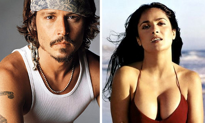 Johnny Depp Y Salma Hayek Candidatos A Peores Actores Del A O