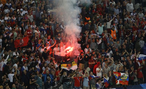 Soccer Euro 2016 Russia Slovakia