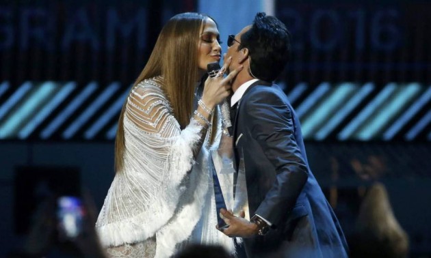 Marc Anthony y Jennifer Lpez, juntos en los Grammy Latinos