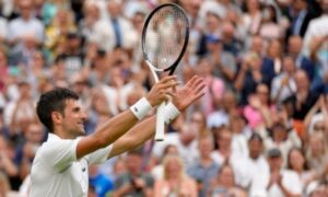 Novak Djokovic hace una marca inédita en la historia del tenis en Wimbledon