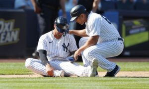 MLB: Gleyber Torres sufre estrepitosa lesión (+VIDEO)