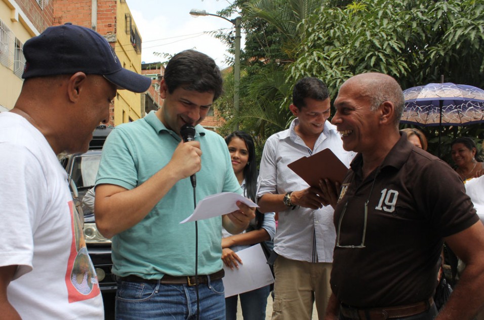 Entrega de aportes PAR La Fenix San Blas y Guaicoco 1