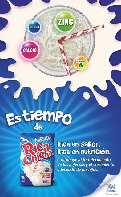 Es tiempo de Rica Chicha Bajas