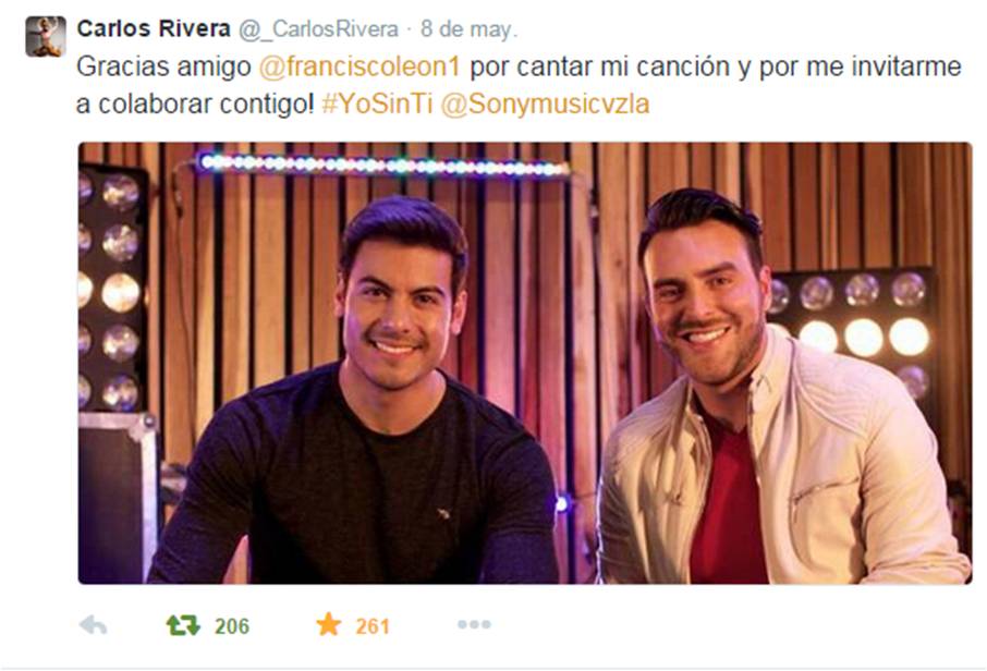 TWEET CARLOS RIVERA