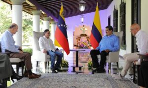 Maduro y Petro se reunieron por cuarta vez en pocos meses en Caracas