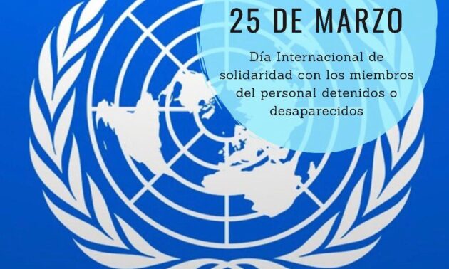 Día Internacional de Solidaridad con el Personal Detenido y Desaparecido