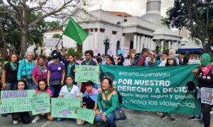 Activistas y ONG exigen legalización del aborto en Venezuela