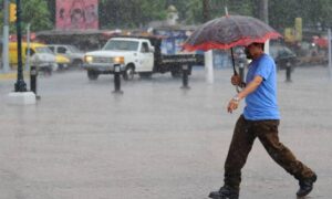 Inameh prevé lluvias especialmente después del mediodía en varias zonas del país