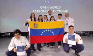Ven con orgullo la mención honorífica que obtuvo Venezuela en la Olimpiada de Astronomía de Rusia