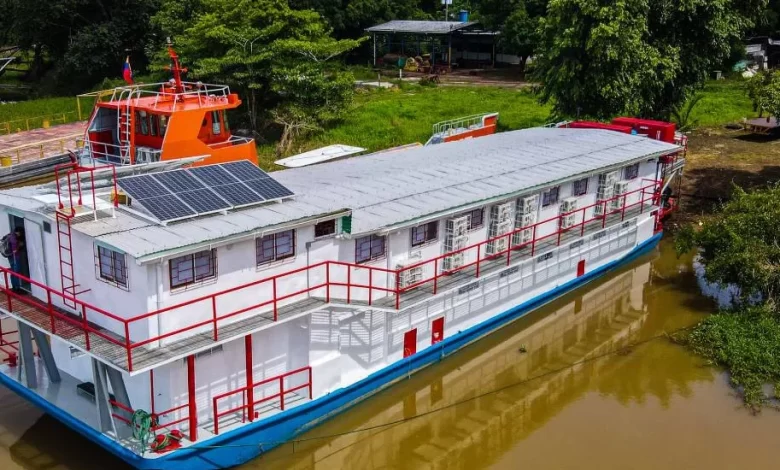 Barco hospital es enviado a una comunidad indígena en Delta Amacuro debido a un brote