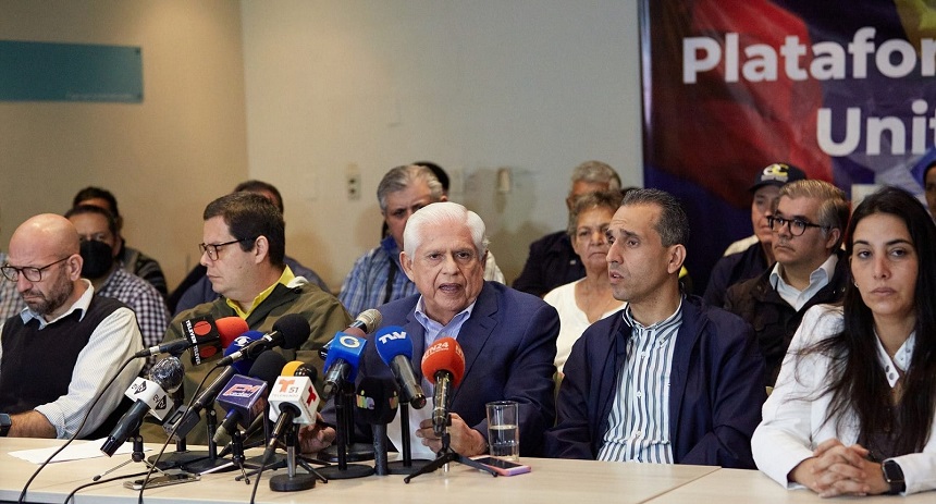 PUD denuncia que UNT y MPV no han podido inscribir a Edmundo González como su candidato