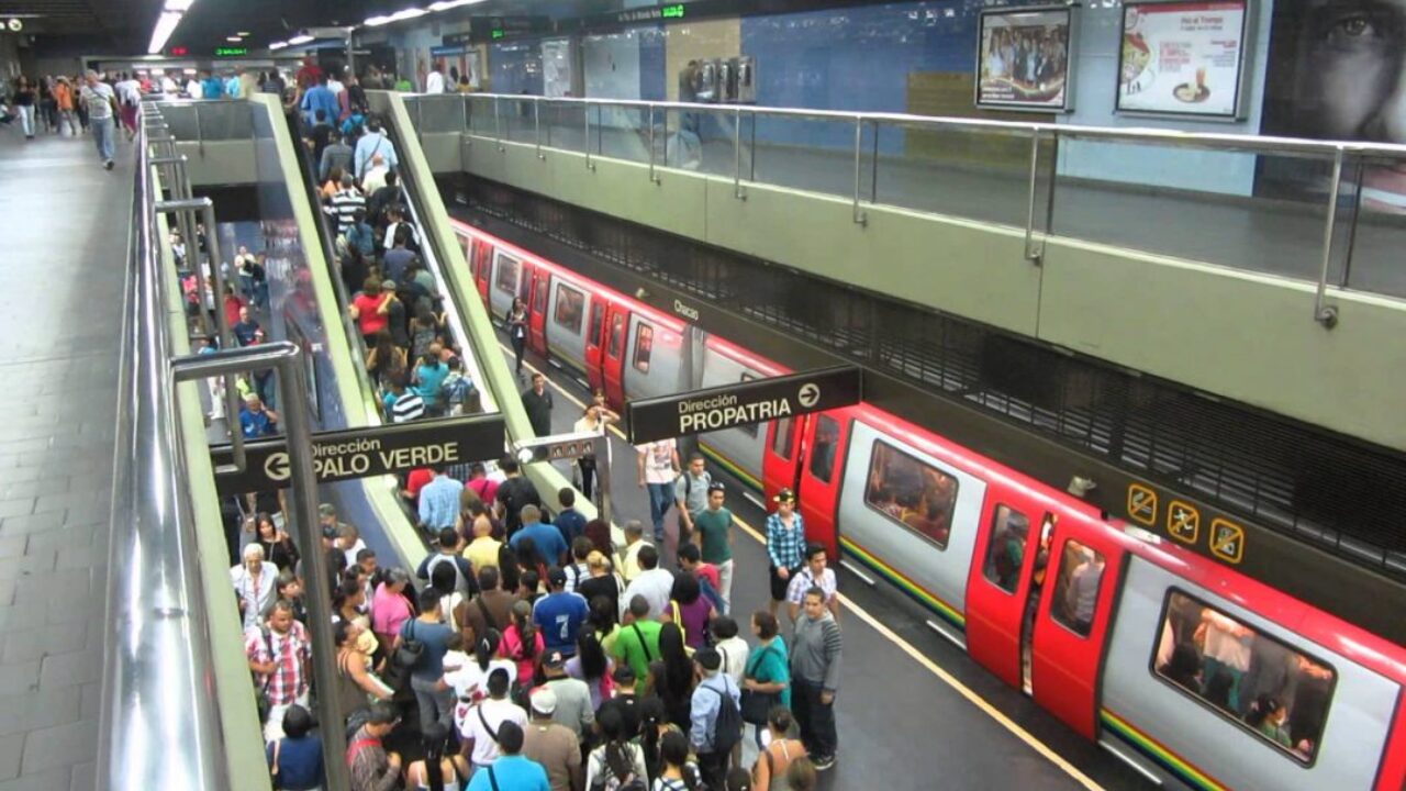 Metro de Caracas mantiene ruta especial entre Agua Salud y Chacao