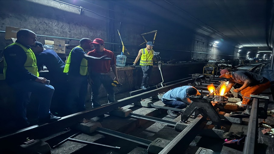 Trabajos en la Línea 1 del Metro de Caracas avanzan en un 95%l