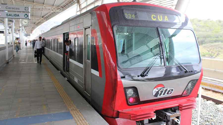 Sistema Ferroviario de Valles del Tuy incorporará nuevos trenes