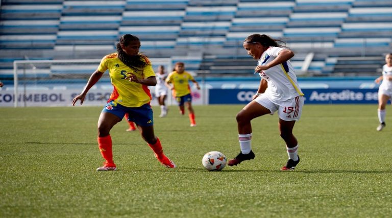 Vinotinto Sub-20 femenino se le escapan los puntos ante Colombia