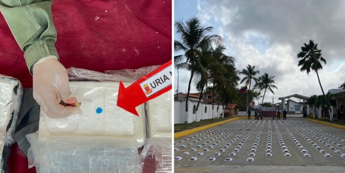 Incautan más de 850 kilos de cocaína en dos operativos de la GNB
