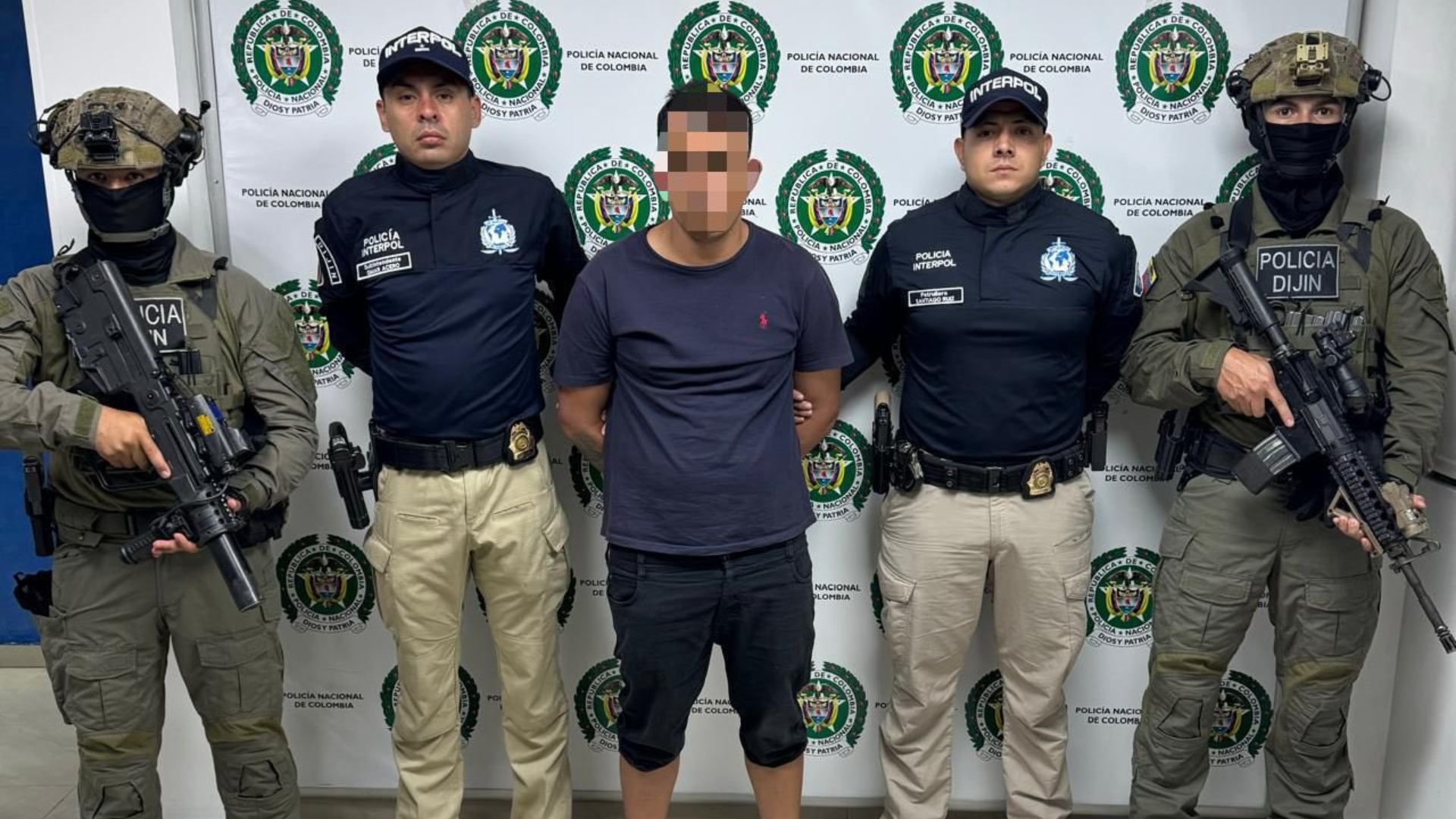 Detuvieron en Colombia al venezolano «Carlos Ramón» por haber matado a nueve policías