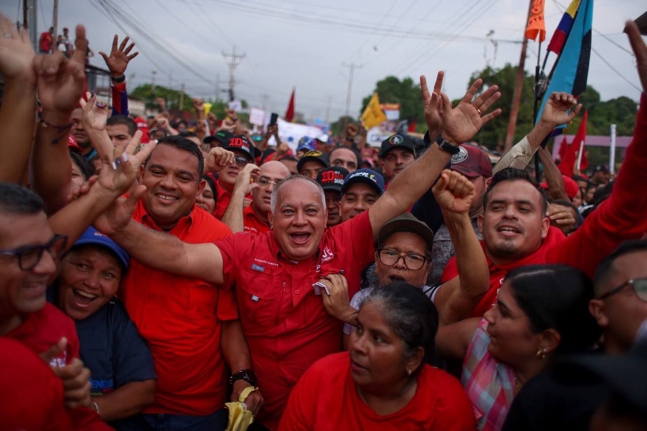 Diosdado Cabello desde Maracaibo: “A nosotros nadie nos sacará de aquí”