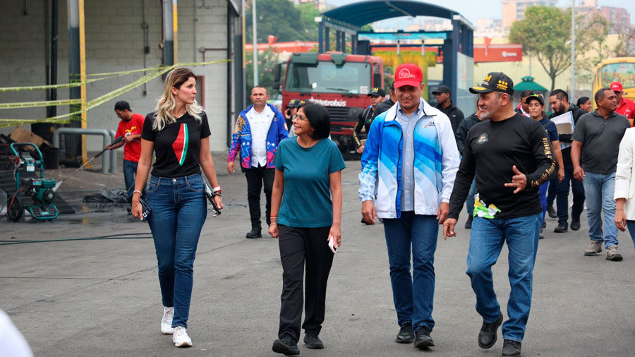 Avanza recuperación integral del Metro de Caracas: «Hemos recuperado estación por estación», dijo la Vicepresidenta