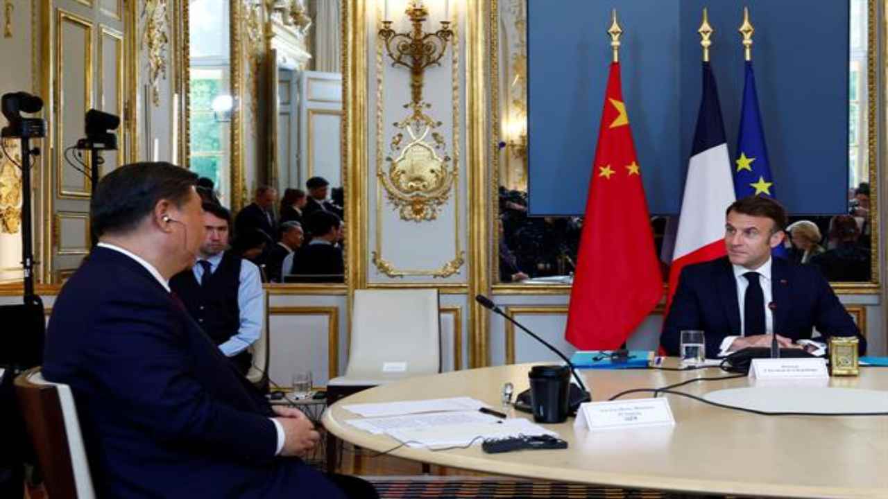 Macron apuesta ante Xi por relación «equilibrada» entre la UE y China