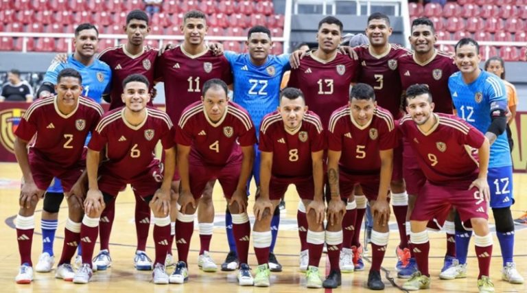 Vinotinto Futsal identifica sus oponentes para Copa del Mundo