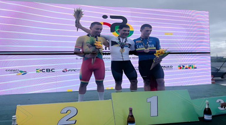 Leangel Linares campeón Panamericano de Ciclismo en Ruta 2024 en Brasil