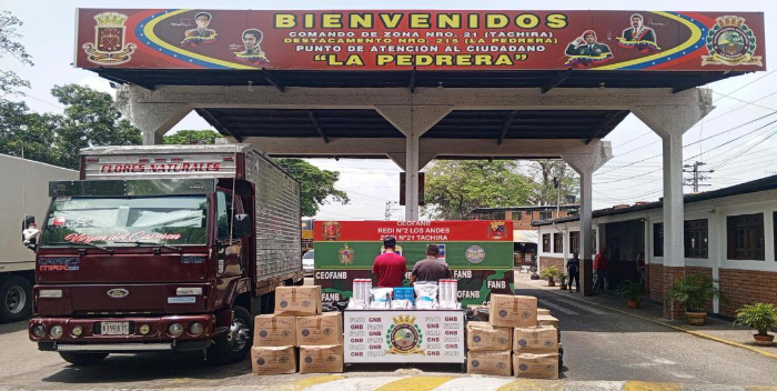 Táchira: Dos detenidos por presunto contrabando de insumos médicos
