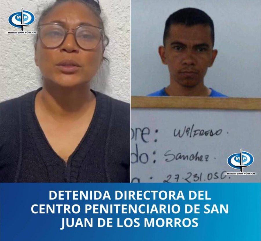 Ministerio P Blico Confirma Detenci N De La Directora Del Centro Penitenciario Del Estado Gu Rico