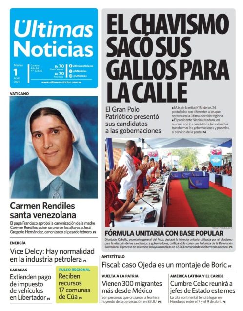 Portadas de hoy 1/04/2025
