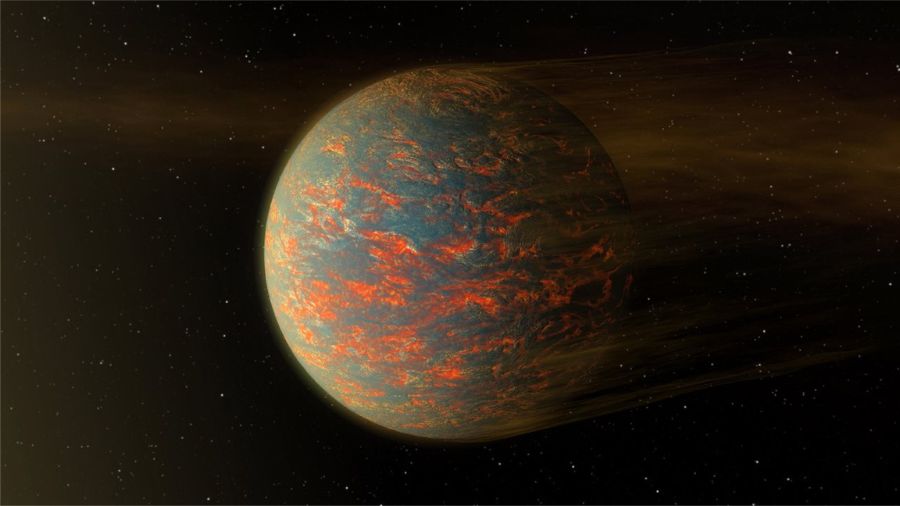 A planet that appears and disappears discovered by the James Webb Space Telescope
